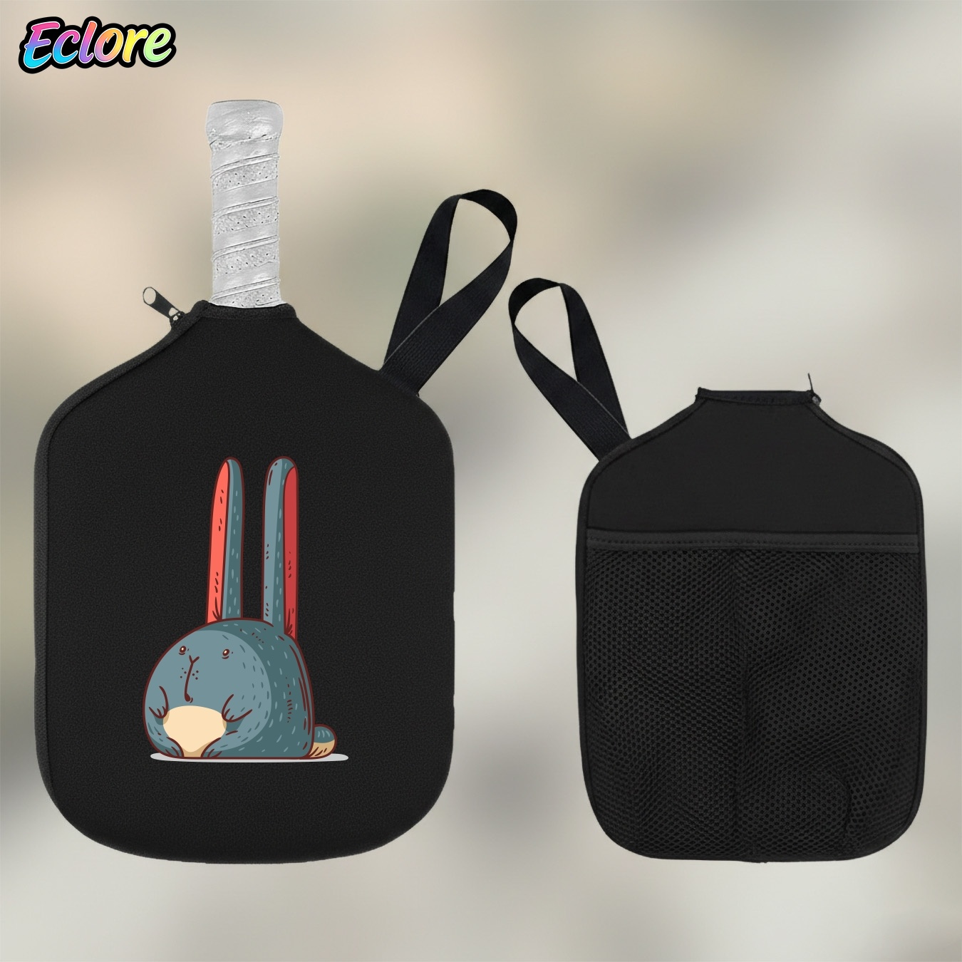 حقيبة مضرب بيكلبول بتصميم أرنب - مراجعة Racket Cover Bag وسعره